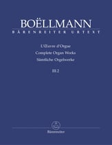 Complete Organ Works Vol 3 No. 2 Organ sheet music cover